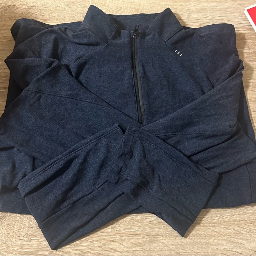 COPY - Lululemon Surge Long Sleeve size Medium navy
